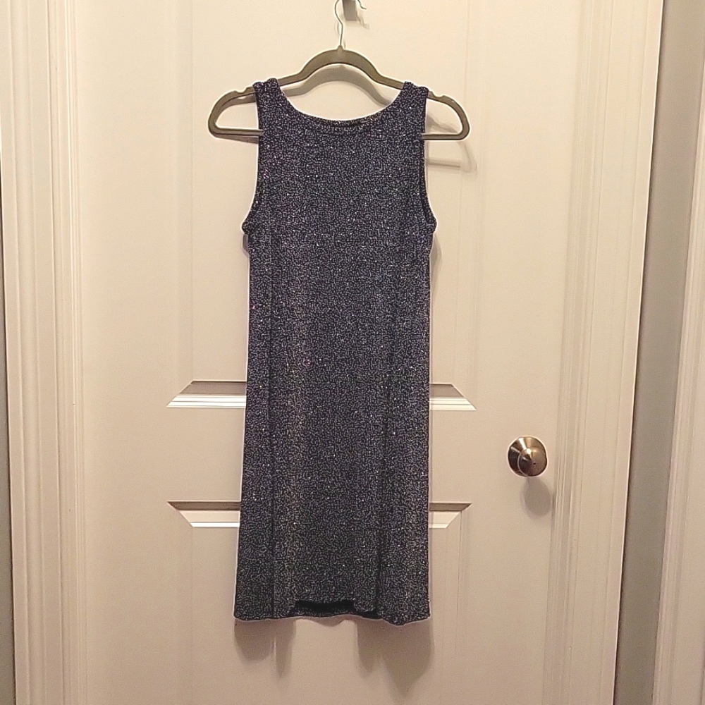 Blue Sparkle Cocktail Dress~Size Small~New With Tags
